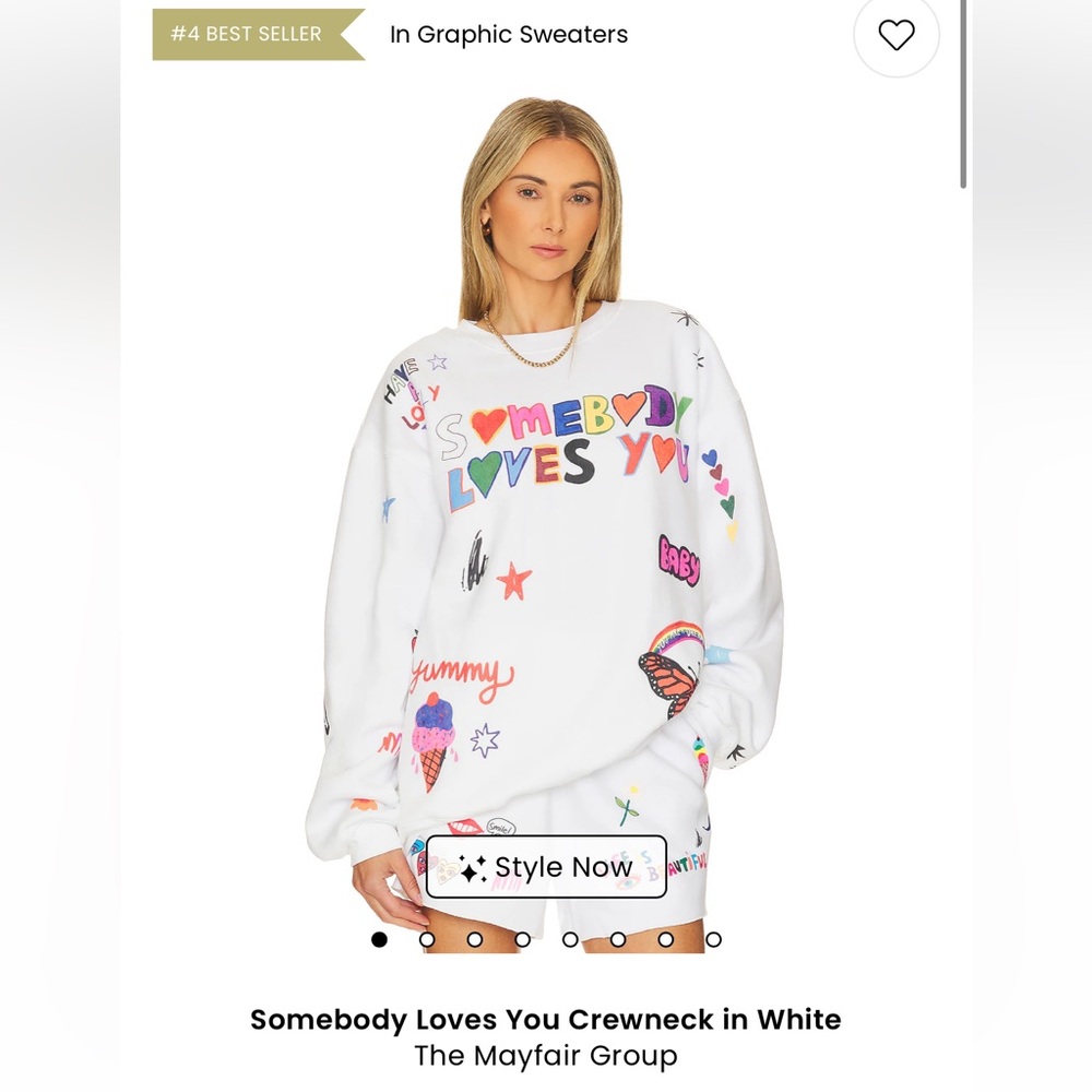 The Mayfair Group sweatshirt: Somebody Loves You